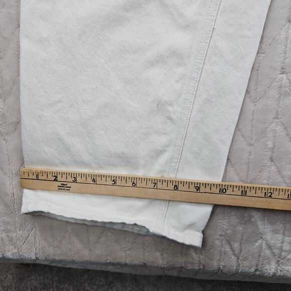 Levis Low Pro Straight Jeans Womens 33 Ivory 90s Streetwear Skater Y2K Relax - Picture 5 of 7